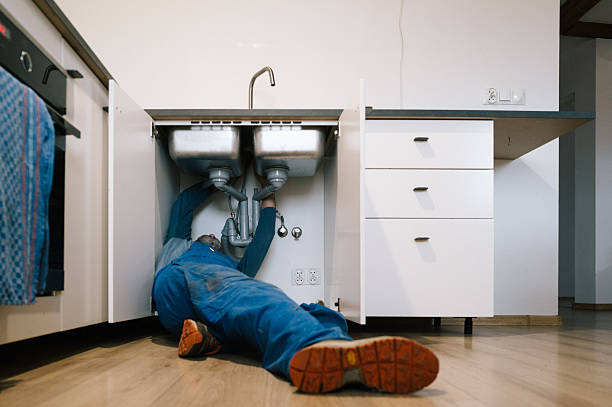 Professional Drain Cleaning technician working in Point Pleasant, WV